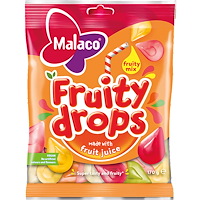 Malaco Fruity Mix Fruity Drops 170g