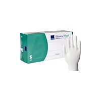 Abena Abena - handskar - storlek: 6-7 - small - vinyl - transparent (paket om 100)