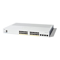 Cisco Systems Cisco Catalyst 1300-24P-4X - switch - 24 portar - Administrerad - rackmonterbar