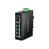 TRENDnet TRENDnet TI-PG50 - Version V2 - switch - industriell - 5 portar - ohanterad - TAA-kompatibel