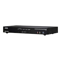 ATEN Technology ATEN CS1844 KVMP Switch - omkopplare för tangentbord/video/mus/ljud/USB - 4 portar