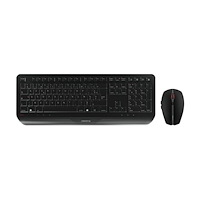CHERRY CHERRY GENTIX DESKTOP - sats med tangentbord och mus - fransk - svart Inmatningsenhet
