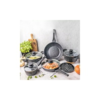 KLAUSBERG Klausberg KB-7657 komplett set gryt-/stekredskap med marmore...