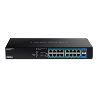 TRENDnet TRENDnet TPE TG182 - switch - 18 portar - rackmonterbar - TAA-kompatibel