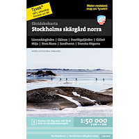 Calazo Förlag Skridskokarta Stockholms skärgård - norra