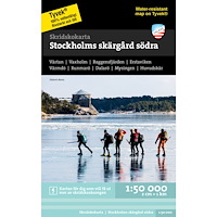 Calazo Förlag Skridskokarta Stockholms skärgård - södra