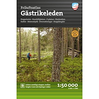 Calazo Förlag Friluftsatlas Gästrikeleden 1:50.000 (häftad)
