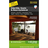 Calazo Förlag Södertälje, Gnesta & Åkers styckebruk 1:50.000