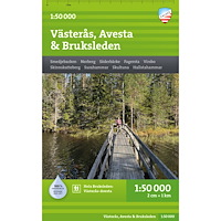 Calazo Förlag Västerås, Avesta & Bruksleden 1:50 000