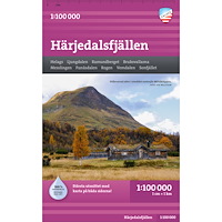 Calazo Förlag Härjedalsfjällen 1:100000