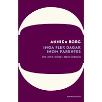Annika Borg Inga fler dagar inom parentes : om livet, döden och sorgen (häftad)