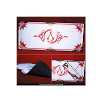 Pixminds Lexip - Initiate Bundle - mus - USB-A - svart, guld, röd, vit - med Ubisoft mouse pad and Assassin's Creed Shadows