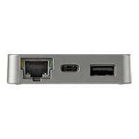 StarTech.com Startech USB-C-multiportadapter - USB 3.1 Gen 2 Type-C-mini dockningsstation - USB-C till 4K HDMI eller 1080p VGA-video...