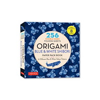 Tuttle Publishing Origami Blue & White Shibori Paper Pack Book (häftad, eng)
