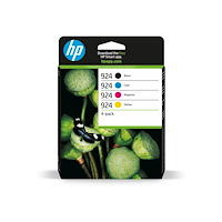 Hewlett-Packard HP 924 - 4-pack - svart, gul, cyan, magenta - original - Officejet - bläckpatron