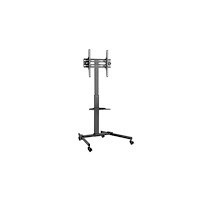 LogiLink LogiLink vagn - för TV/monitor - höjdjusterbar - svart