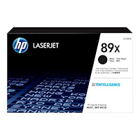HP HP 89X - hög kapacitet - svart - original - LaserJet - tonerkassett (CF289X)