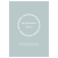 Linnea Persson Välkommen hit! - gästbok (inbunden)