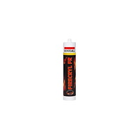 SOUDAL SOUDAL Firecryl brandakryl för fogning i bygg, vit 310 ml pa...