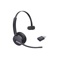 YEALINK Yealink WH64 Hybrid Mono - headset - USB-A via DECT-adapter, USB-C