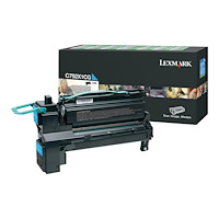 Lexmark International Lexmark - Extra lång livslängd - cyan - original - tonerkassett - LCCP, LRP