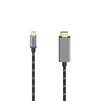 Hama Cable USB-C to HDMI 8K 1.5m Alu