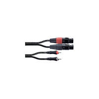 Cordial Cordial 14853, 2 x XLR (3-pin), Honkoppling, 2 x RCA, Hankop...