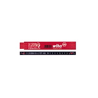 Wiha Wiha fiberförstärkt tumstock Longlife® 2 m metrisk, 10 delst...