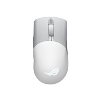 ASUS ASUS ROG Keris Wireless AimPoint - mus - 2.4 GHz, USB 2.0, Bluetooth 5.1 LE - månskensvit