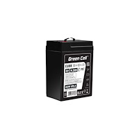 GREENCELL Green Cell AGM6V4-5AH-J, 6 V, 4,5 Ah, 1 styck, 5 År, Svart,...