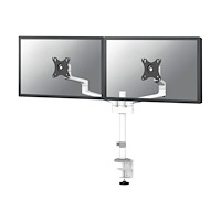 NewStar Neomounts DS60-425WH2 monteringssats - fullständig rörelse - för 2 monitorer - vit