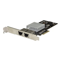 StarTech.com Startech PCIe 10GBase-T / NBASE-T Ethernet nätverkskort med 2 portar - med Intel X550-chip - nätverksadapter - PCIe 3.0...