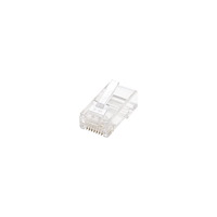 IC Intracom Intellinet RJ45 Modular Plugs, Cat6, UTP, 2-prong, for stran...