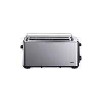 Braun Braun HT 5220 BK, 2 skivor, Svart, Rostfritt stål, Rostfritt...