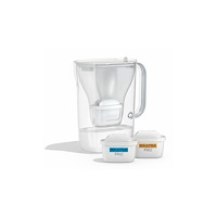 Brita Brita Style Essential, Vattenfilter kanna, 2,4 l, Transparen...
