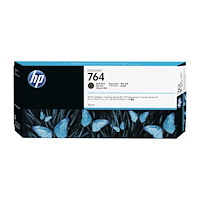 Hewlett-Packard HP 764 - mattsvart - original - bläckpatron