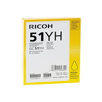 RICOH Ricoh GC 51YH - Lång livslängd - gul - original - bläckpatron