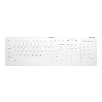 CHERRY Contour Active Key QuickClean AK-C8112 - tangentbord - medicinsk, hygienisk design full size - QWERTZ - tysk - vit Inmat...