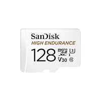 SANDISK SanDisk High Endurance, 128 GB, MicroSDXC, Klass 10, UHS-I,...