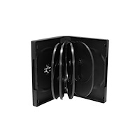 MediaRange MediaRange BOX35-10, DVD-fodral, 10 diskar, Svart, Plast, 12...