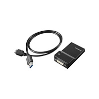 Lenovo Lenovo USB 3.0 to DVI/VGA Monitor Adapter - extern videoadapter