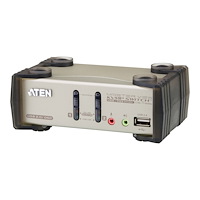 ATEN Technology ATEN MasterView CS1732B KVMP Switch - omkopplare för tangentbord/video/mus/ljud/USB - 2 portar