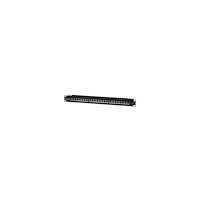 intellinet Intellinet Patch Panel, Cat6, FTP, 24-Port, 1U, Shielded, 90° Top-Entry Punch-Down Blocks, Black - patch-panel - 1U - 19...