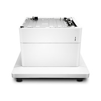 Hewlett-Packard HP Paper Feeder and Stand - skrivarstativ med pappersmatare - 550 ark