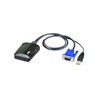 ATEN Technology ATEN CV211 Laptop USB Console Adapter - omkopplare för tangentbord/video/mus - 1 portar