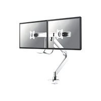 NewStar Neomounts NM-D775DX monteringssats - fullständig rörelse - för 2 LCD-bildskärmar - vit