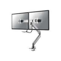 NewStar Neomounts NM-D775DX monteringssats - fullständig rörelse - för 2 LCD-bildskärmar - silver