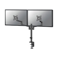 NewStar Neomounts DS60-425BL2 monteringssats - fullständig rörelse - för 2 monitorer - svart