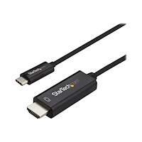 StarTech.com Startech USB C till HDMI-kabel på 2 m ‒ videokabeladapter USB Type C till HDMI 2.0 för 4K vid 60 Hz ‒ Thunderbolt 3-komp...