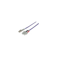 intellinet Intellinet Fiber Optic Patch Cable, OM4, LC/SC, 5m, Violet, Duplex, Multimode, 50/125 µm, LSZH, Fibre, Lifetime Warranty...
